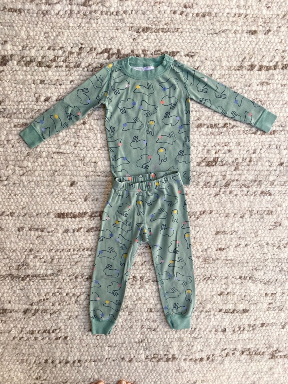 Hanna Andersson 3T Springtime Bundle Organic Cotton Pajamas 2 Sets - Picture 3 of 13